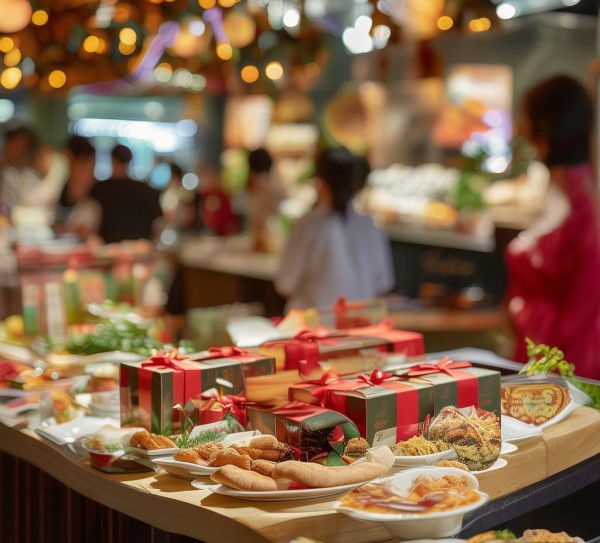 餐饮营销活动方案，助力品牌焕新形象，活动目的，通过提升品牌形象，吸引新顾客，巩固现有客户，促进销售增长。，活动形式，结合线上线下的营销策略，包括送礼活动、会员专属优惠、线上互动等，打造线上线下联动的营销模式。，活动时间，XX月XX日——XX月XX日，活动地点，XX广场 XX广场，为新顾客和老顾客提供精美礼盒，老顾客送餐小礼品，会员专属折扣，线上互动投票抽奖等。，目标受众，新顾客、老顾客和潜在客户